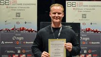 Award winner: Max Unterbusch at SE 2026